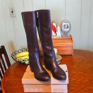 Euc Tommy Hilfiger boots leather 8M